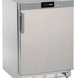 Amitek Espositore refrigerato statico digitale con porta a vetri AKD200R S/S